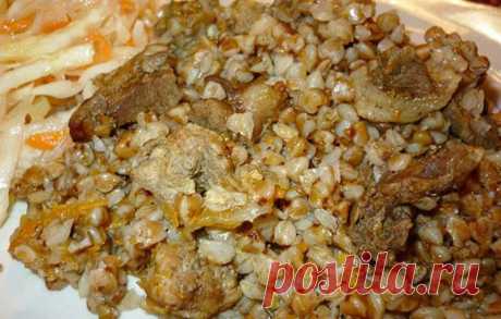 Гречка с мясом в мультиварке / Простые рецепты