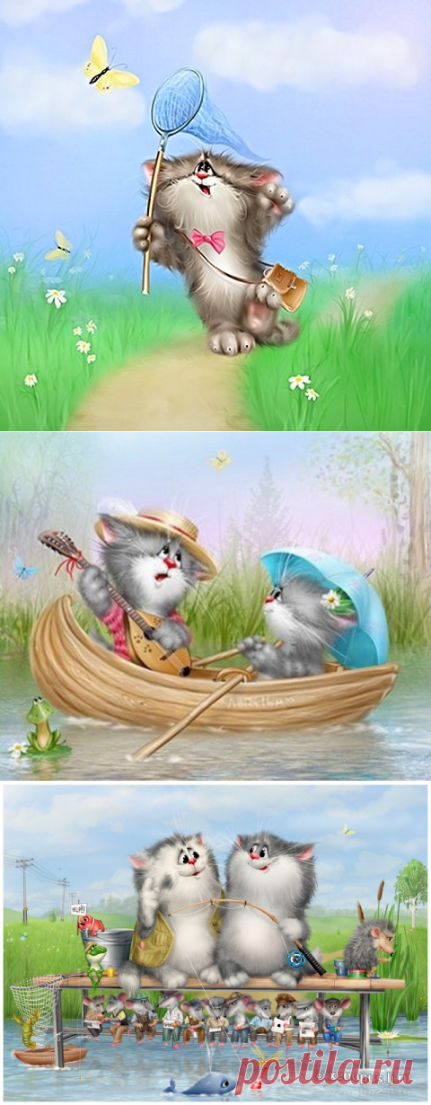 Любителям котов и кошек.