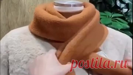 Интересные идеи с шарфами
