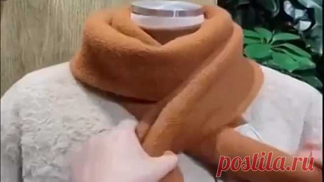 Интересные идеи с шарфами
