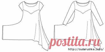 Большая подборка Бохо или богемские выкройки, эскизы одежды - Лена Воронцова | Профиль - Nebka.ru