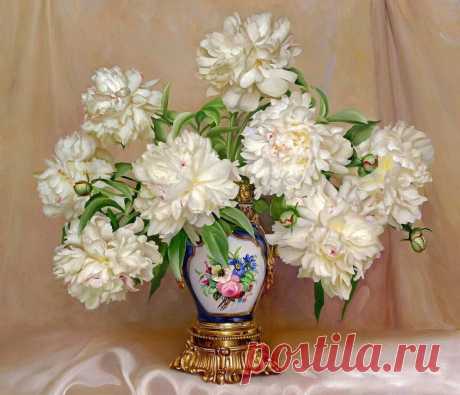ЦВЕТОЧНЫЕ НАТЮРМОРТЫ ХУДОЖНИК ИГОРЬ БУЗИН
