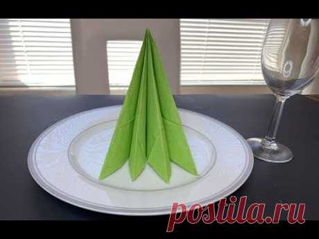 DIY: Easy Paper Napkin Folding Idea for Beginners