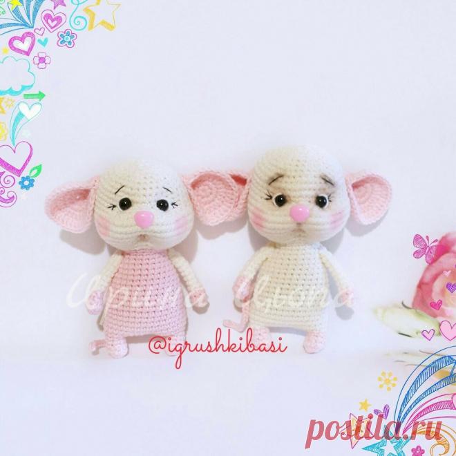 Μышoнoк Бaтcи, вязание крючком, описание в PDF