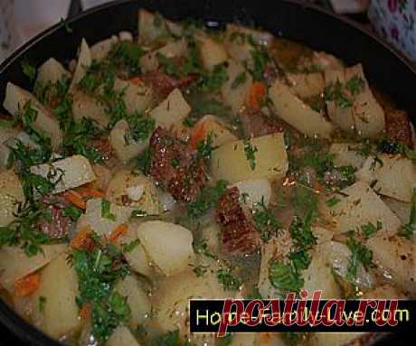 Картошка с мясом - Кулинарные рецепты