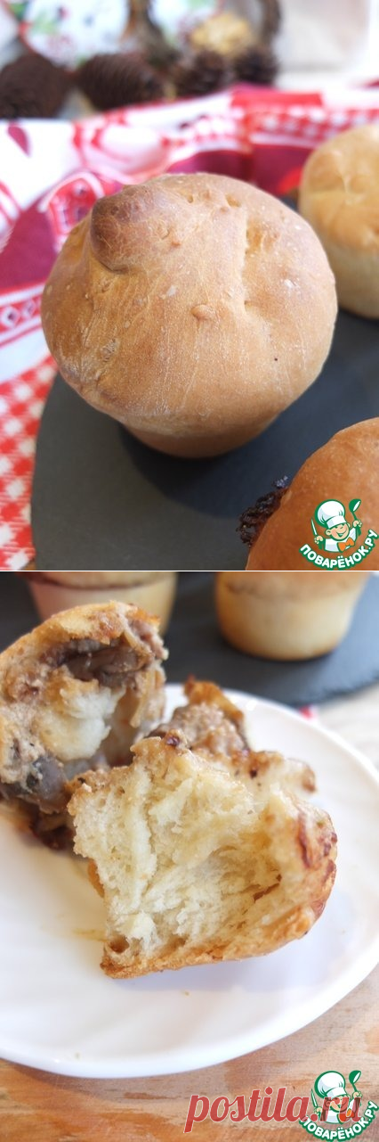 Булочки с начинкой 
