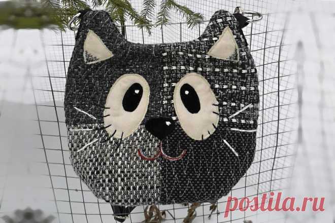 Простой способ аппликации на сумках от мастера по имени Соломия. На примере котиков | Подушкины секреты | Яндекс Дзен