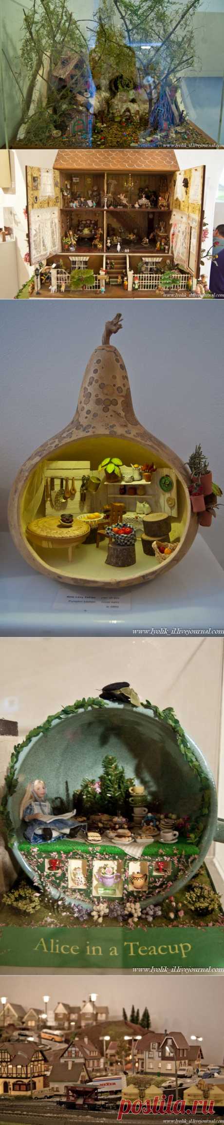 lyolik_il: &quot;Mini Art&quot; - выставка миниатюр в музее Яффо