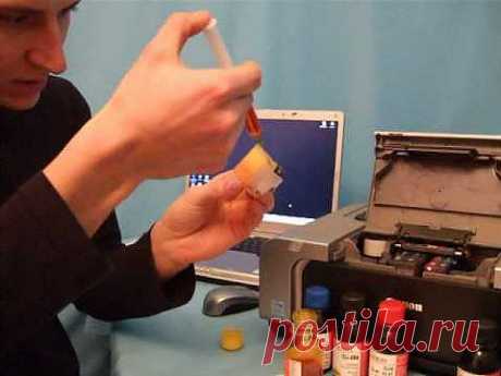 Заправка картриджа - Яндекс.Видео