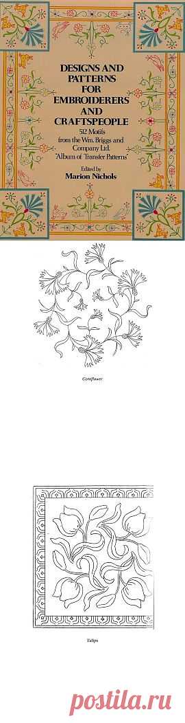 Designs and Patterns for Embroiderers and Craftspeople.