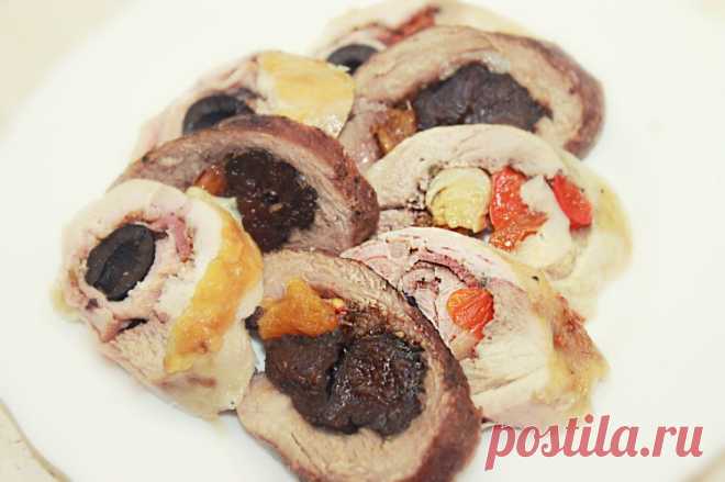 Рулетики мясные с разной начинкой - Холодные закуски на праздничный стол - Простые рецепты Овкусе.ру