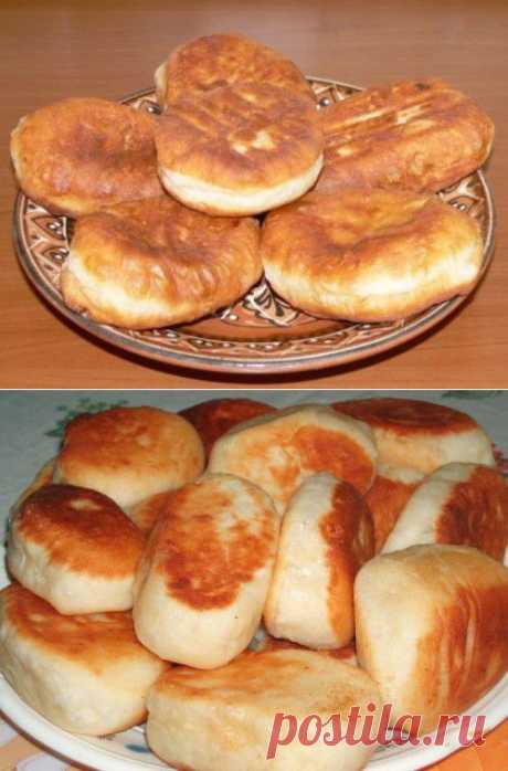 Рецепт быстрых жареных пирожков с курицей и сыром / Простые рецепты