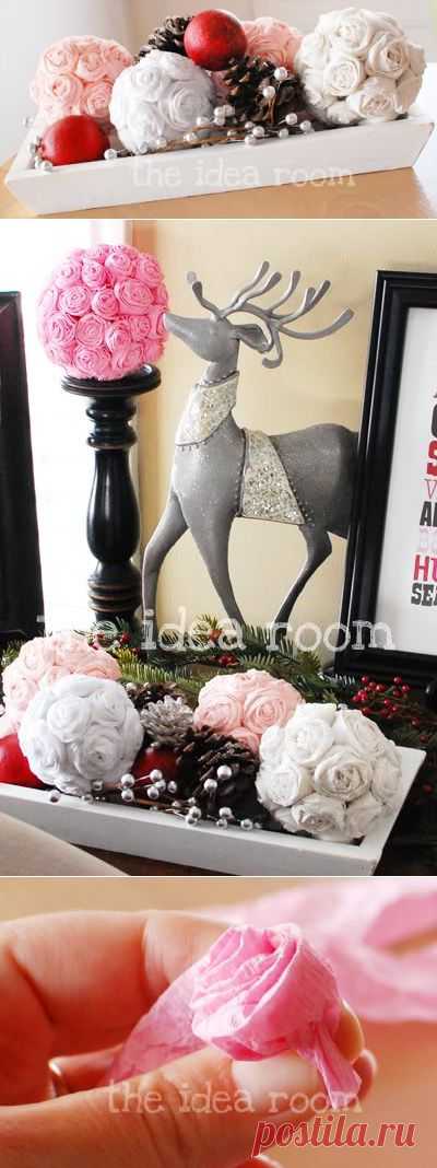 How To Make Tissue Flowers