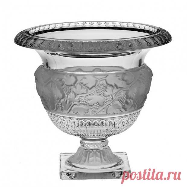 Хрустальная Ваза "Antique" (Античность) 25 см. 51037, Crystal Bohemia купить в Москве +7 (495) 105-51-56