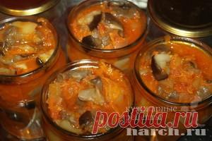 Салат с грибами «Осенний лес» | Фоторецепт с подробным описанием от Харч.ру