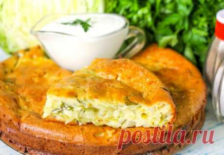 Самый быстрый пирог с капустой: заливаем и готово | Краше Всех