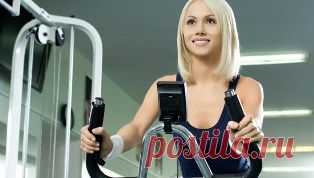 Занятия на тренажерах для женщин