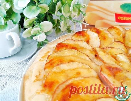 Яблочная пицца – кулинарный рецепт