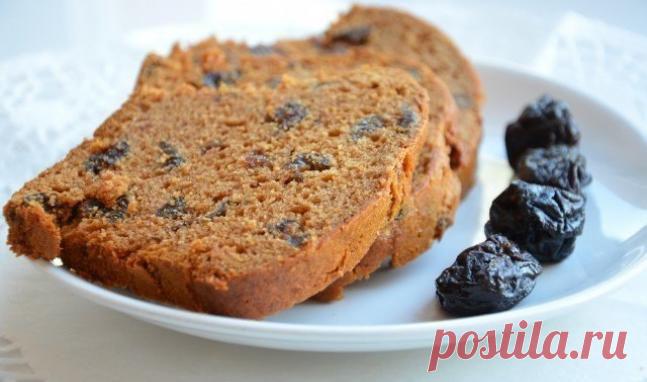 Медовый кекс с черносливом | COOKING BLOG