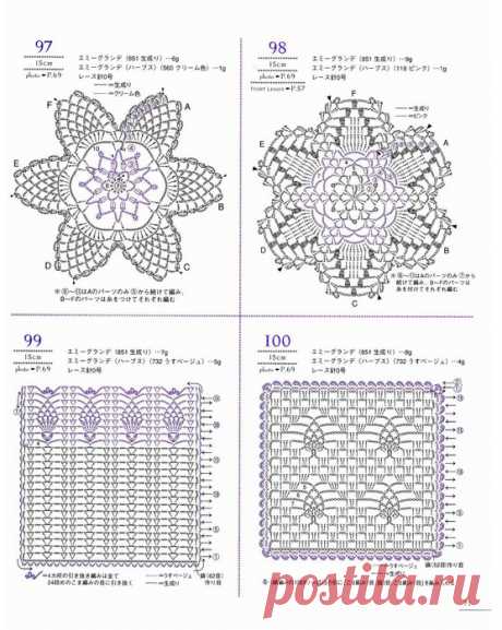 узоры крючком: мотивы | Записи в рубрике узоры крючком: мотивы | Мир моих многочисленных увлечений!!!!!!!!!!!