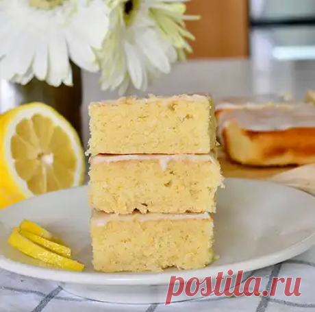 Готовим лимонные пирожные