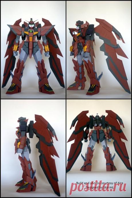 Epyon Gundam Papercraft Finally finished this Gundam! can't believe I started with this project last year! haha, anyway, I've introduced the "Background colour" to this model because there were some annoying white pieces ...