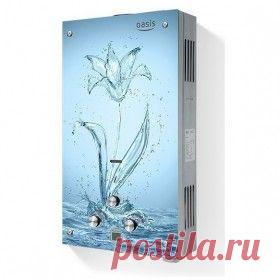 Купить Водонагреватель проточный газовый Oasis Glass 20 SG / 20 кВт / 10 л / вертикальная / голубой цветок  / Интернет-магазин "Vseinet.ru"
Уникальный дизайн, компактный размер, подходящий для самых современных кухонь.
Полностью автоматический и энергонезависимый.
Наличие современной многоступенчатой системы безопасности
Возможность работы при пониженном давлении воды (от 0,02 МПа).
Регулятор «зима-лето» экономит до 40-50% газа в теплое время года.