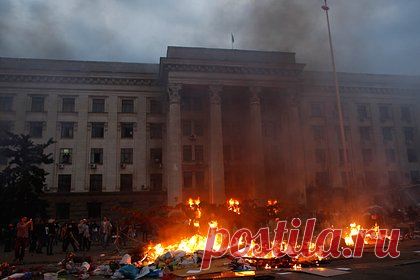 «Фашистские выродки». Медведчук раскрыл, кто стоит за поджогом Дома профсоюзов в Одессе