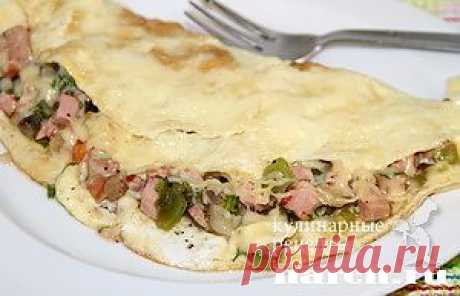Фаршированный омлет | Харч.ру - рецепты для любителей вкусно поесть