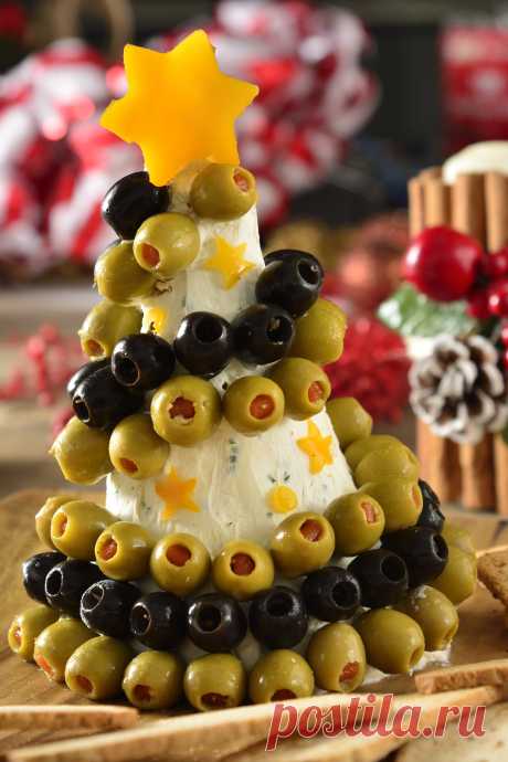 Receta de Arbolito de Aceitunas, Queso y Romero