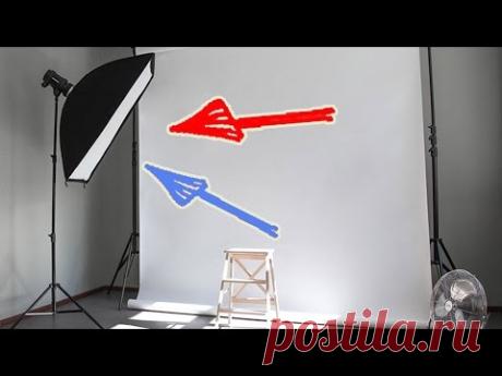 КАК СДЕЛАТЬ СОФТБОКС ДЛЯ ВИДЕОСЪЕМКИ