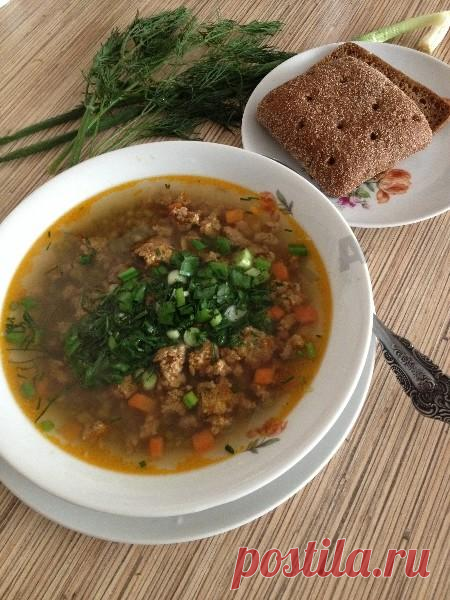Суп из маша с морковью и луком Маш-Хур