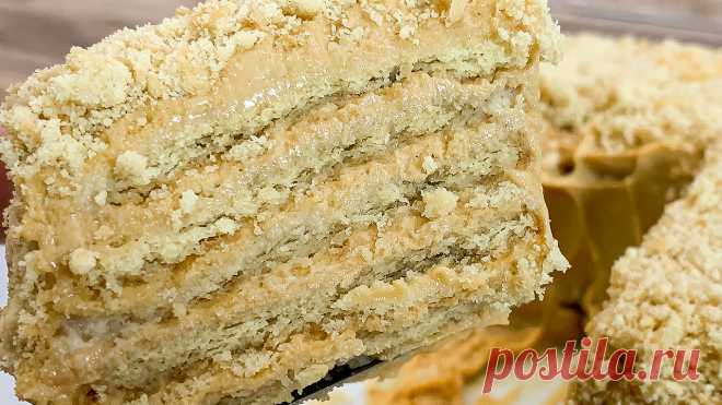 Торт из 4 ингредиентов за 5 минут (Рецепт торта без выпечки) Торт к чаю на скорую руку всего лишь из 4-х ингредиентов. На приготовление уйдёт максимум 5 минут и 1 час на пропитку.