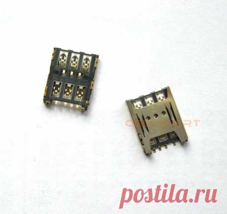 Разъём SIM карты Alcatel OT-5046D, OT-5085D, OT-5047D nano sim
