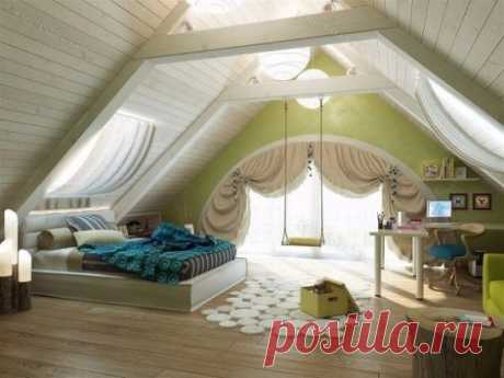 Красота какая - мансарда