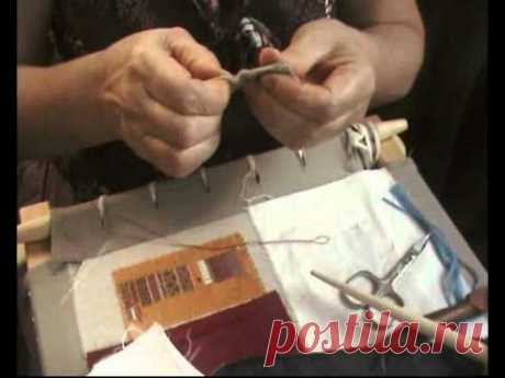 Византийский шов2 золотное и лицевое шитье