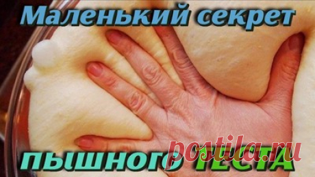 Простой рецепт пышного теста: тесто раздувается буквально на глазах
