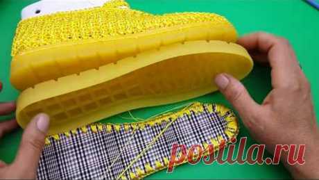 Kolay patik yapımı sarı sarı model