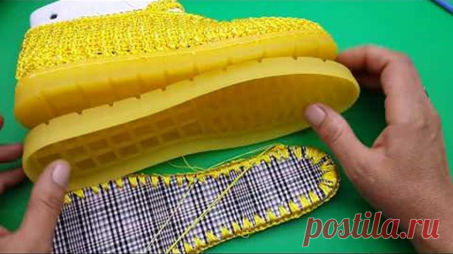 Kolay patik yapımı sarı sarı model