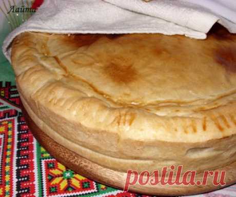 Пирог с плавленными сырками