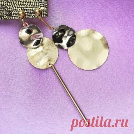 Серьги асимметричные "Бунтарка" 55125-1800 р