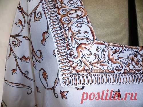 Шить из павловопосадских платков
