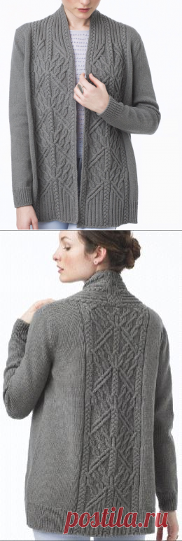 Кардиган 2017,тренд от Норы Гоган