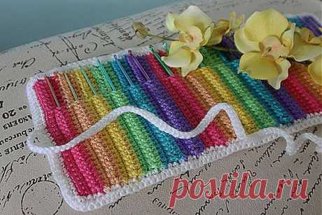 Instant Download - CROCHET PATTERN PDF Love Knot Crochet Hook Organiz…