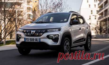 Хэтчбек Dacia Spring 2021: версии, двигатели, салон