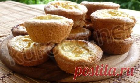 Творожные кексы в бисквитной &quot;шубке&quot; - Кулинарный ответ