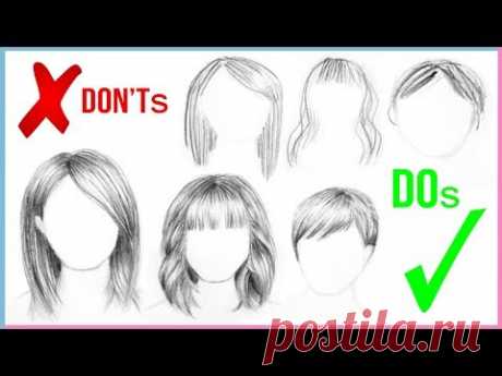 DOs & DON'Ts: How to Draw Realistic Hair Easy for Beginners Step by Step | Art Drawing Tutorial