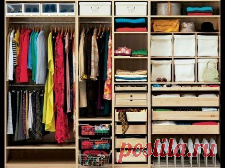 Организация и хранение вещей. Уборка / Одежда /  Home Organizing