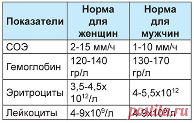 9 показателей крови, которые расскажут все о вашем здоровье.