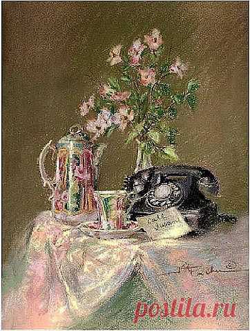 Kathryn Andrews Fincher (American, 1957) «Remember to Call»